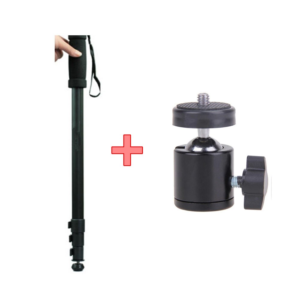 Lightweight Portable 1003 Travel Camera Tripod Monopod Aluminum Ball Head Compact For Digital SLR DSLR Camera: Q29 With 1003 Set