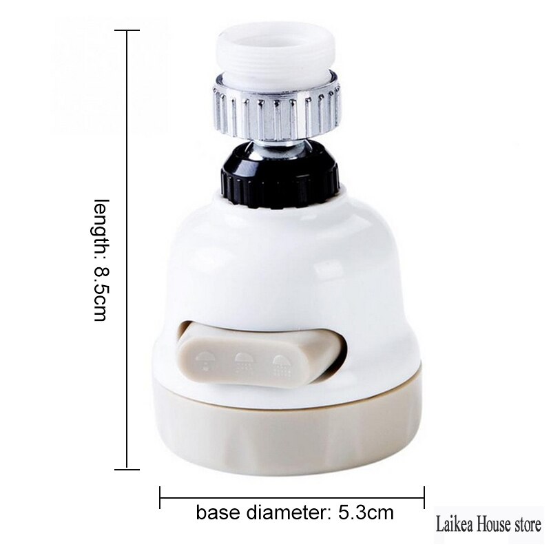 Küche Wasserhahn Einstellbar 360 Grad Rotation Tippen Kopf Küche Wasser Saving Düse Wasserhahn Filter Befestigung Auf Der Kran