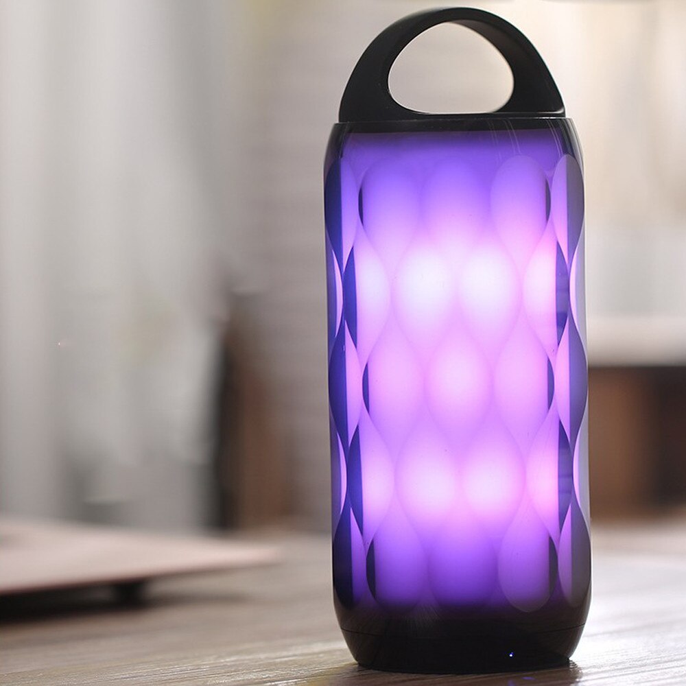 Bluetooth Speaker, Colorful Light Effect, Card Subwoofer, Colorful Light Sound