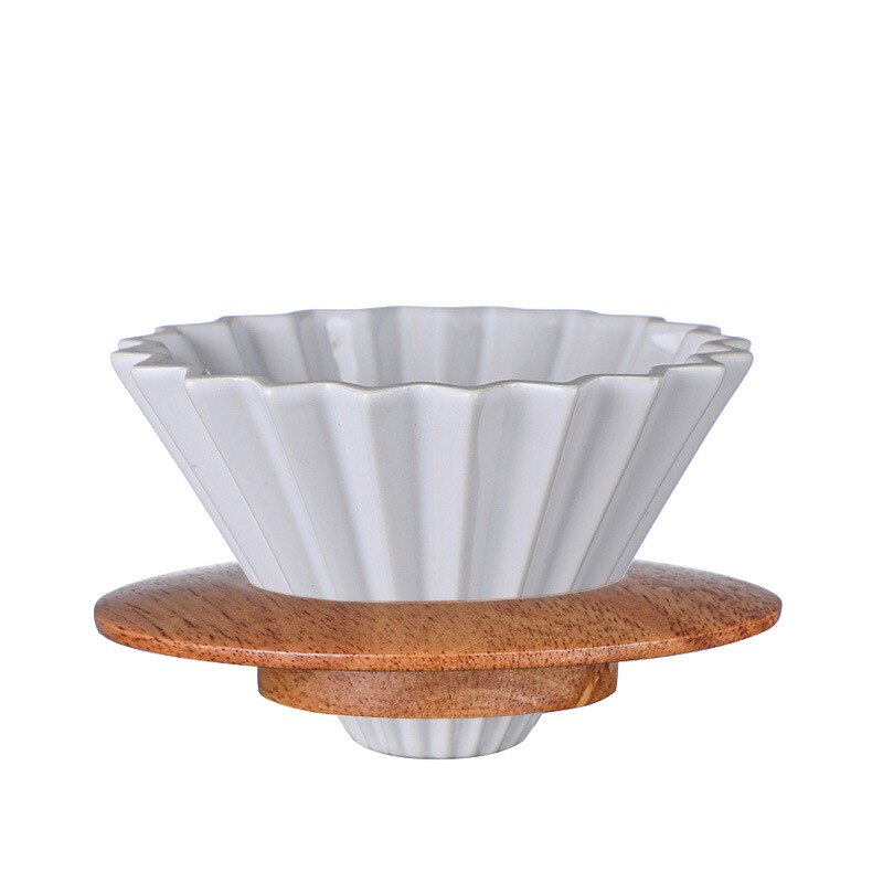 Shxing 101 102 14Cm 10Cm 100 Pcs "V" Vorm Koffiekopje Filter Papier Espressomachine Mokka pot Zeef Vel: Coffee filter 06