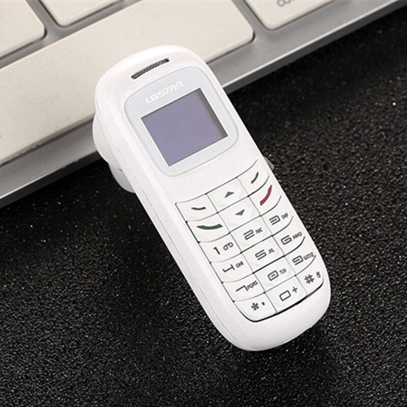 L8Star – Mini téléphone portable GTStar BM70, 0.66 pouces, bluetooth, débloqué, écouteur, appel, carte SIM unique: White