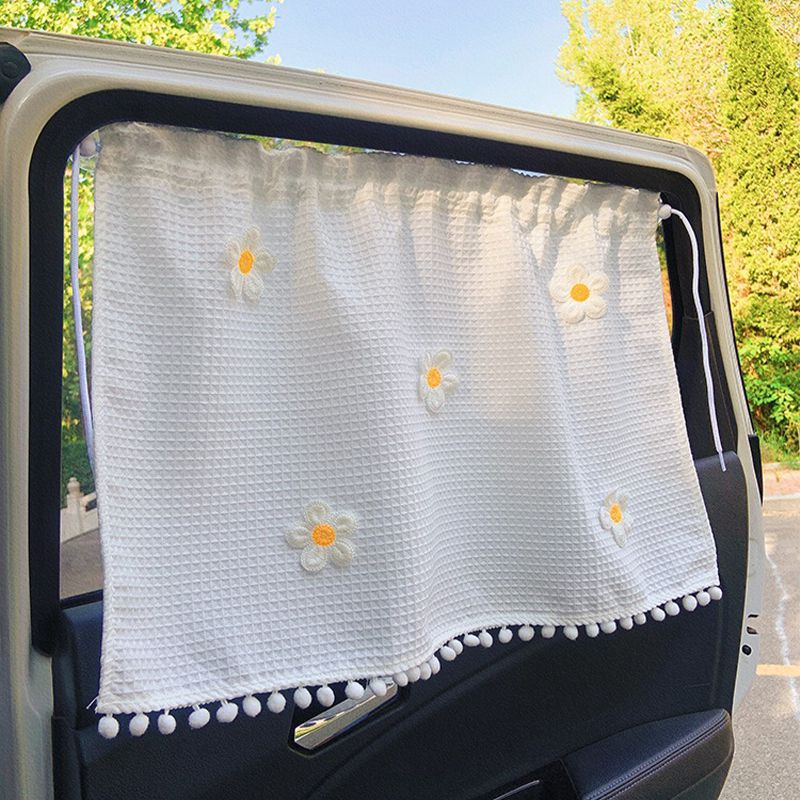 Rideau à ventouse universel pour fenêtre latérale, pare-soleil, Protection UV, court, tissu suspendu pour voiture, fenêtre latérale de voiture, rideau de Protection solaire