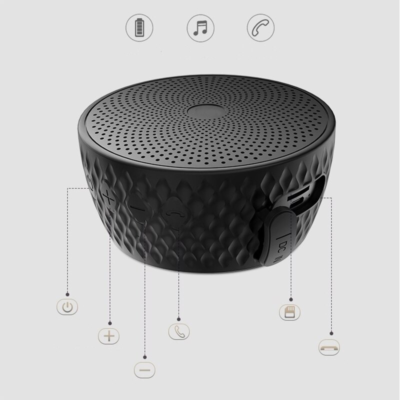Tragbare draussen Dusche Drahtlose Bluetooth 5,0 Stereo Lautsprecher Eingebaute Mic Schock Widerstand Ipx6 Wasserdichte Lautsprecher Mit Bass