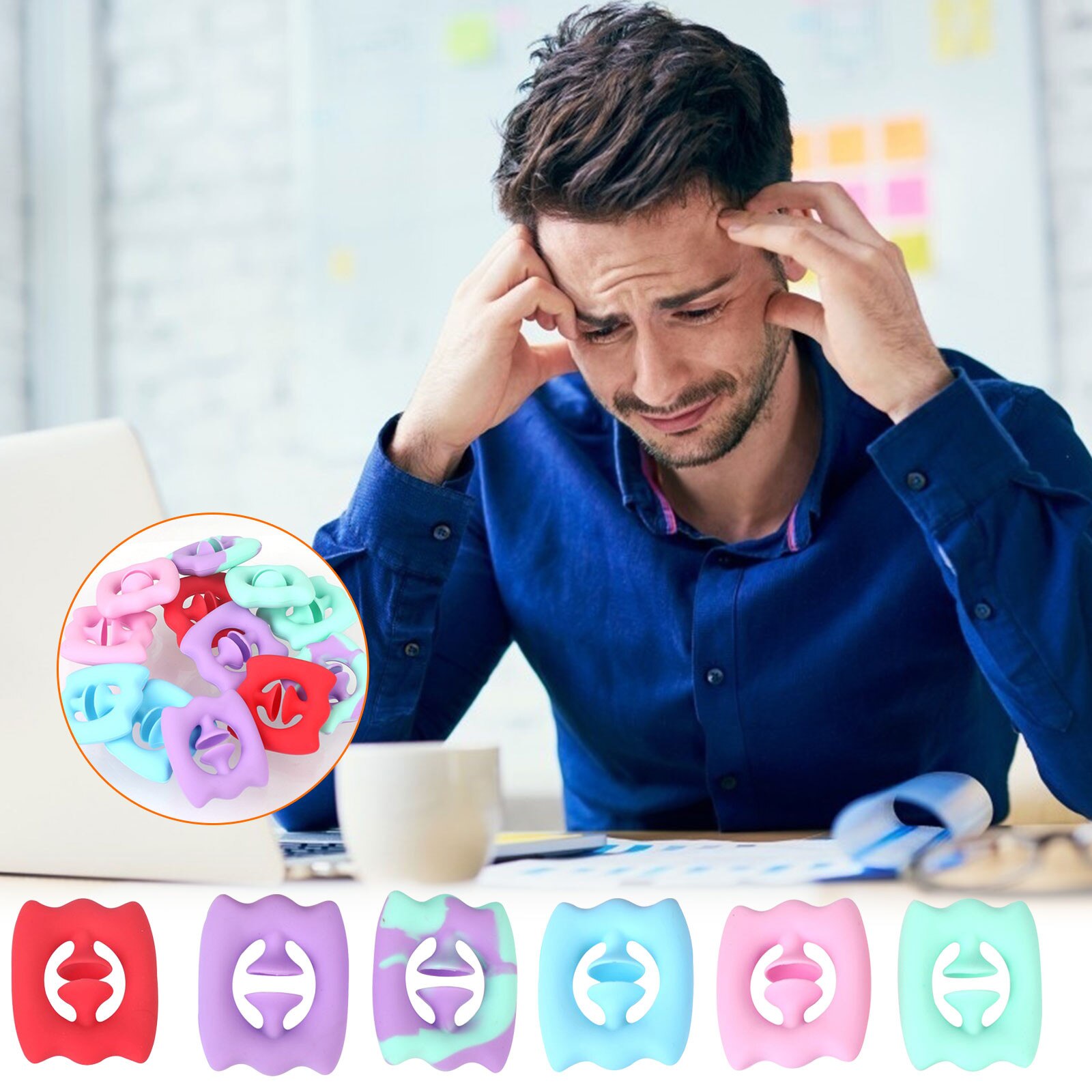 fidget toys Autism Special Needs Stress Reliever Anxiety Relief Toys Extrusion Sensory Toy Decompression toys Antistress