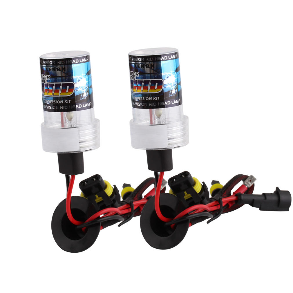 2Stck versteckt-Xenon-Lampen H7 H1 H11 H3 H8 HB4 HB5 880 881 9005 9006 Auto Scheinwerfer Birne Reine weiß Scheinwerfer Ersatz Lichter D020