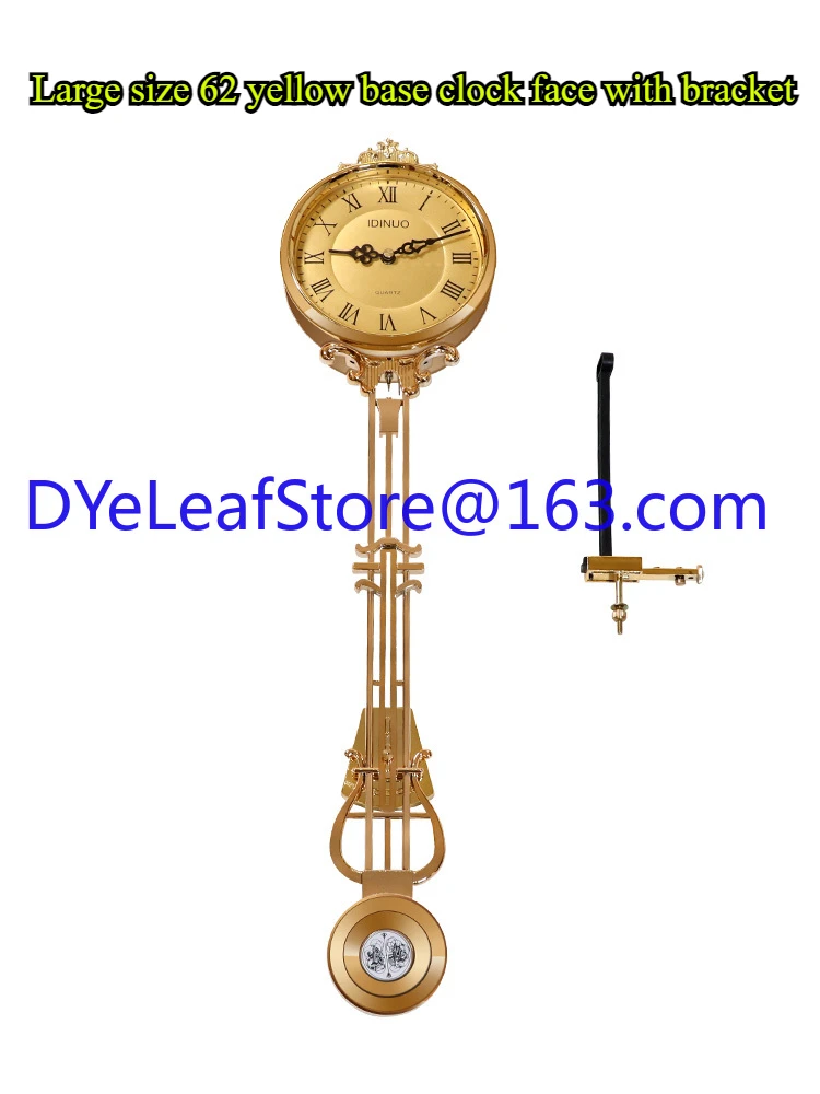 Vloer Slinger Accessoires Europese Woonkamer Slinger Klok Stand Uurwerk Verticale Quartz Klok Onderdelen: Indigo