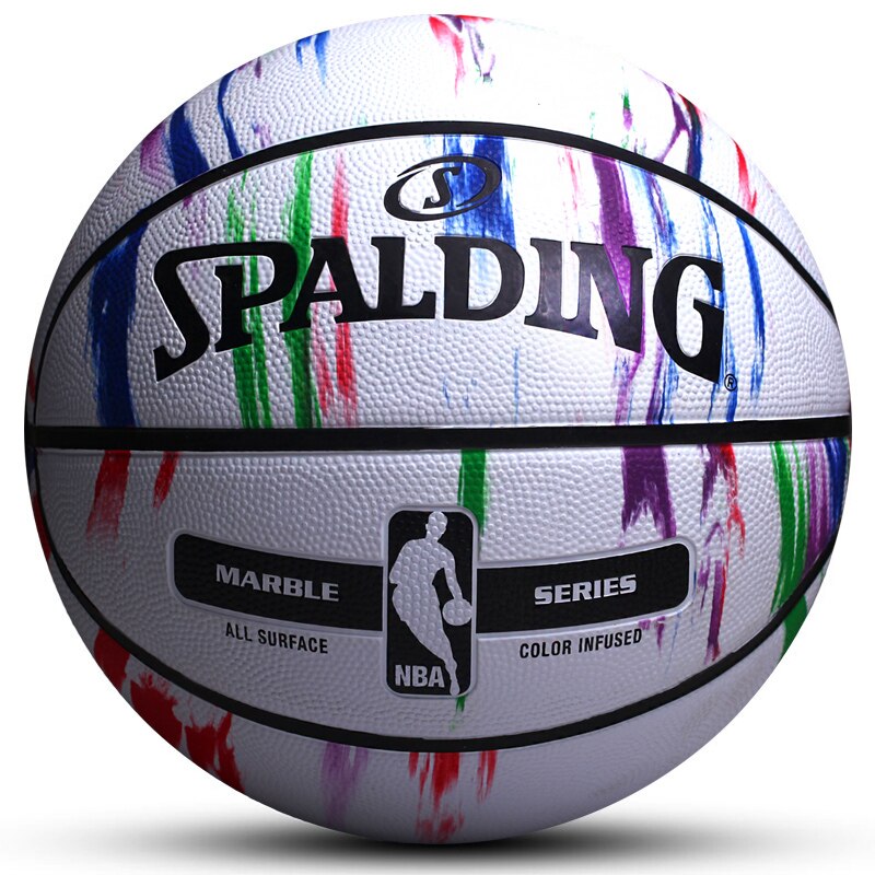 SPALDING Basketball PU No. 7 6 men women rubber indoor outdoor Basketbol Ball fiba Baloncesto basketball: 83-636Y