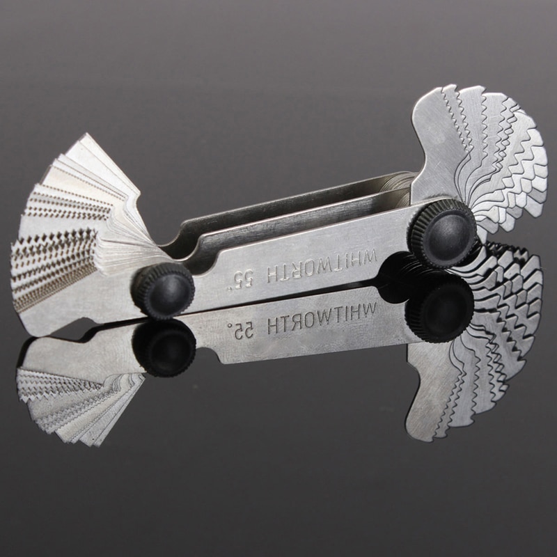 60 Degree 52Pcs Steel Thread Measuring Gage Metric... – Grandado