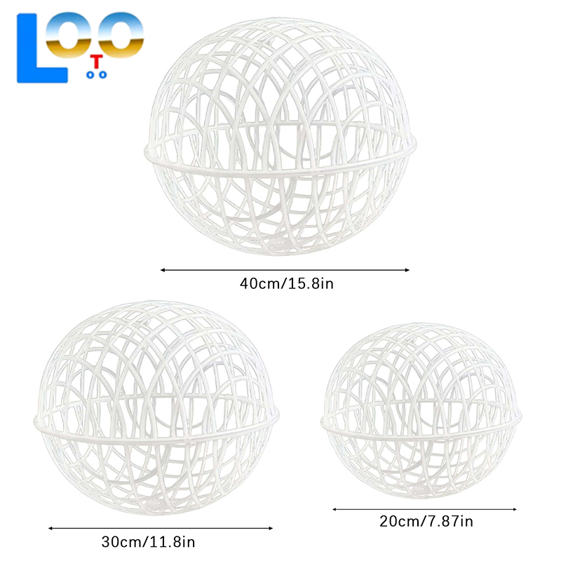 Pet Balls Cage For Outside, Ball-Shaped Pet Cage, Movable Plastic Mesh Pet Coops, Outdoor Rabbit Hutch