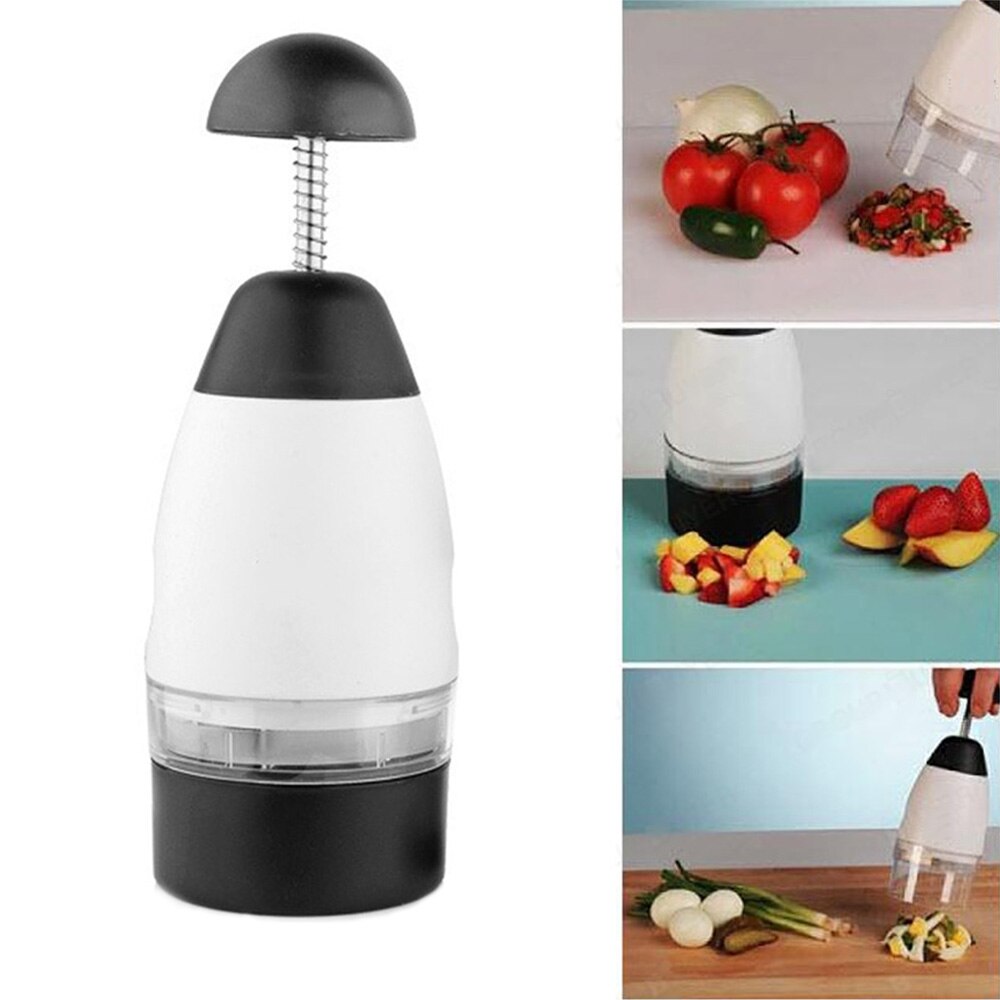 1Pcs Garlic Onion Chopper Cutter Slap Chop Vegetable Chopper Tomato Shredder Fruit Vegetable Tools Slicer Gadgets