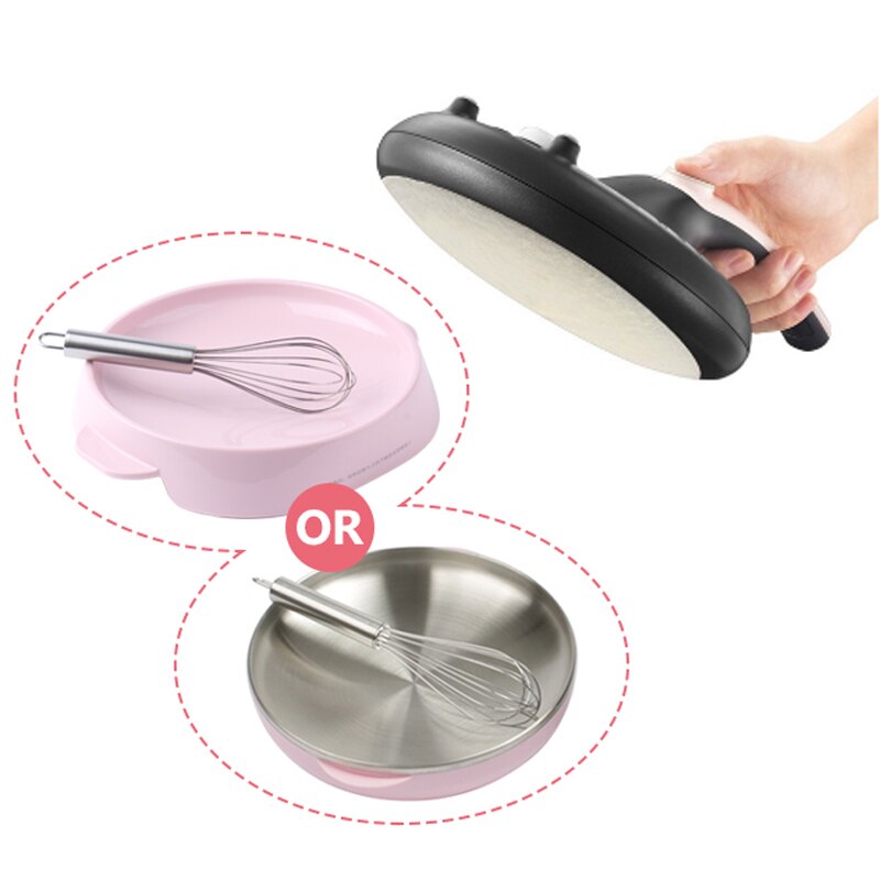JIQI Automatic crepe maker non-stick pizza pancake machine household cooking kitchen application spring roll electric baking pan: Default Title