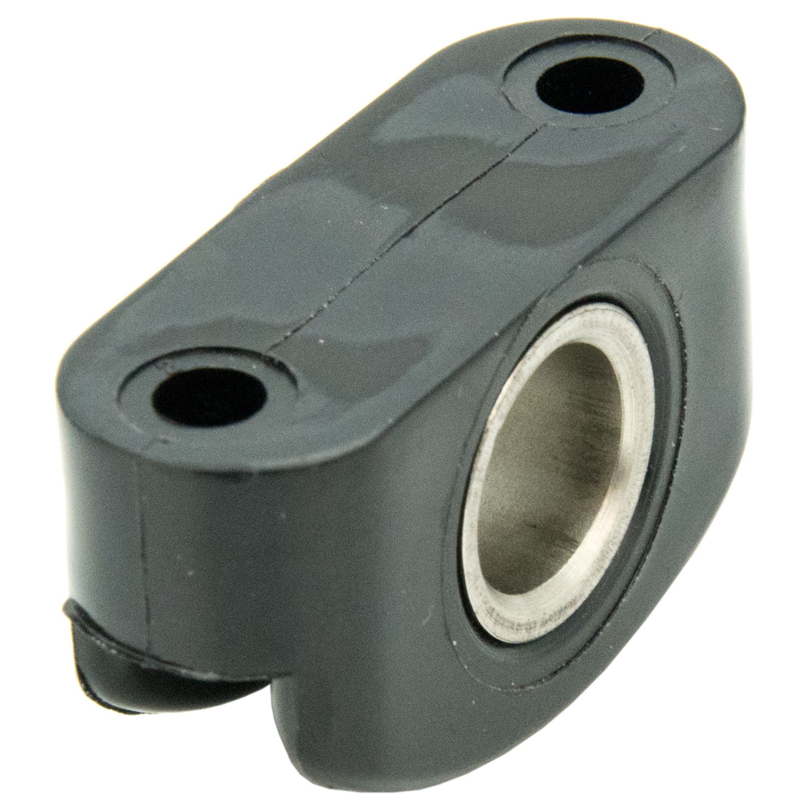 Carenado de barco marino, Diana de Nylon negro, 12mm, 1/2 ", inserto de acero inoxidable