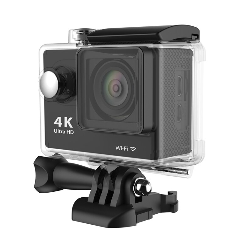 H9r wifi kamera 1080p ultra 4k sport action vandtæt rejse videokamera sort