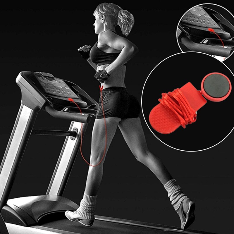 2 stk-stor model løbemaskine sikkerhedsnøgle løbebånd netic sikkerhedsafbryderlås fitness universal