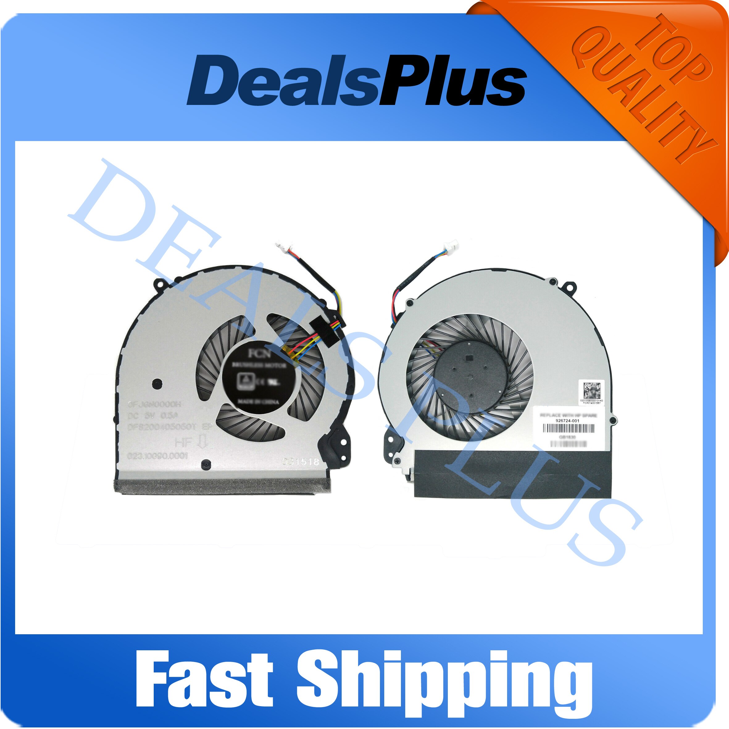 PCS New CPU Cooler Ventilador de Refrigeração Para HP 17-X 1 17-Y 17-BS Série 17-BS022NR 17-BS061ST 17-X051N 17-X116DX TPN-M121 926724-001 4Pin