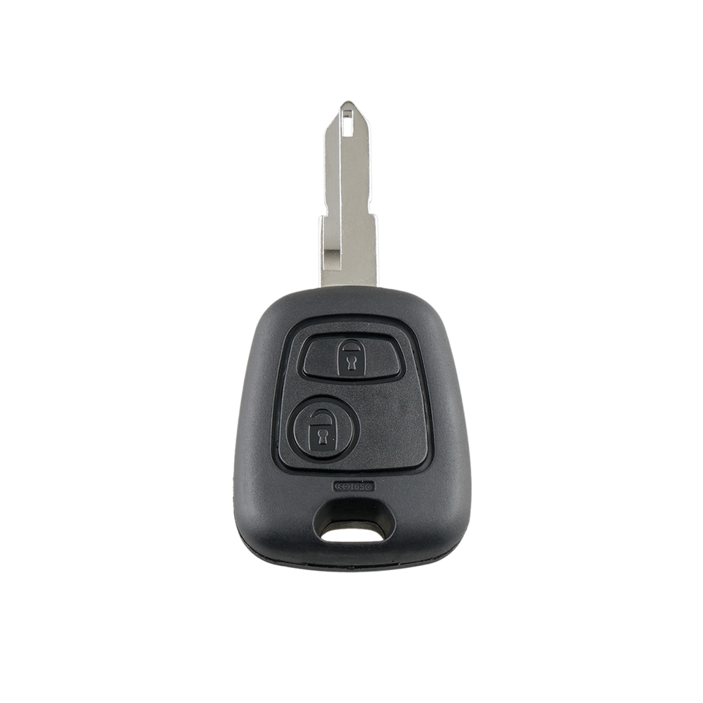 QWMEND-mando a distancia para llave de coche, 2 botones, Fob, para Citroen C1, C2, C3, C4, Saxo, Picasso, Xsara, Picasso, Peugeot 106, 206, 306, 307, 107, 207, 407: NE73 Blade