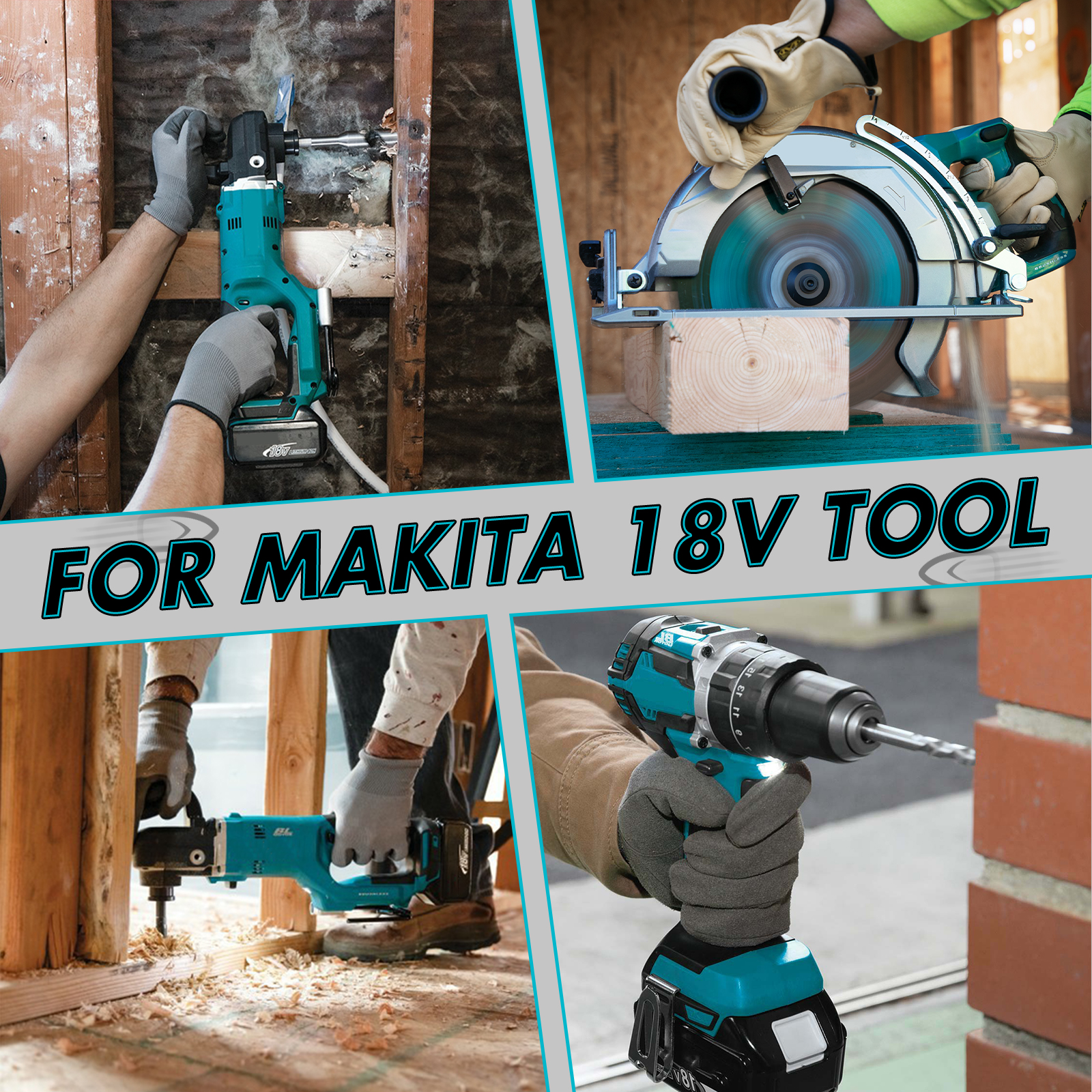 Für Makita 18 V Akku BL1830 BL1815 BL1860 BL1850 BL1840 Schraubendreher Akku & Ladegerät 18 V Ersatz-Akkus für Elektrowerkzeuge.