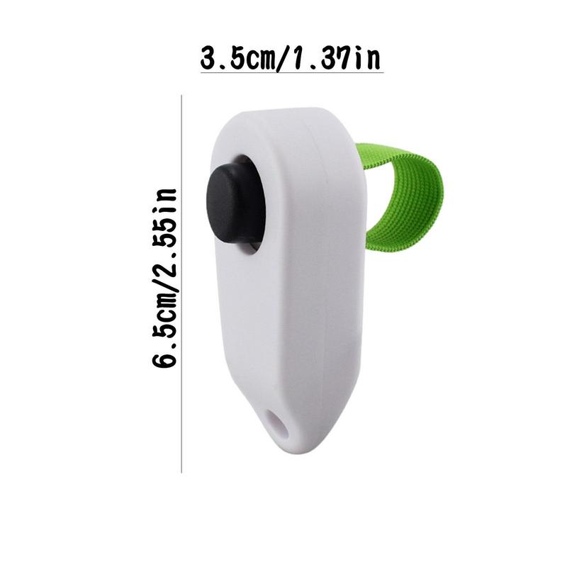 Hondentraining Clicker Huisdier Kat Plastic Sound Clicker honden Click Trainer Hulpmiddelen Draagbare geluidsgids Hondentrainingsbenodigdheden