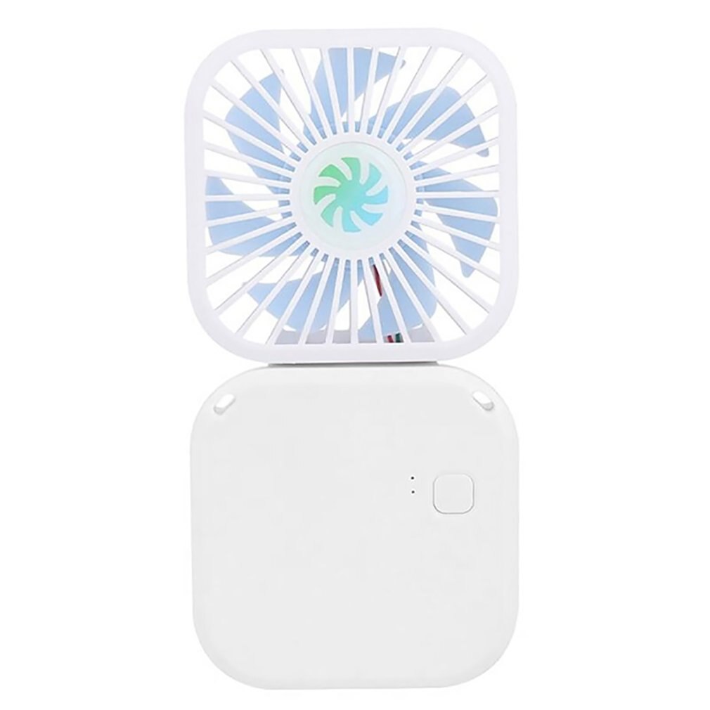 Mini Usb Opladen Geruisloze Desktop Elektrische Ventilator Decoratie Cool Air Hand Held Reizen Cooler Cooling 3000Mah