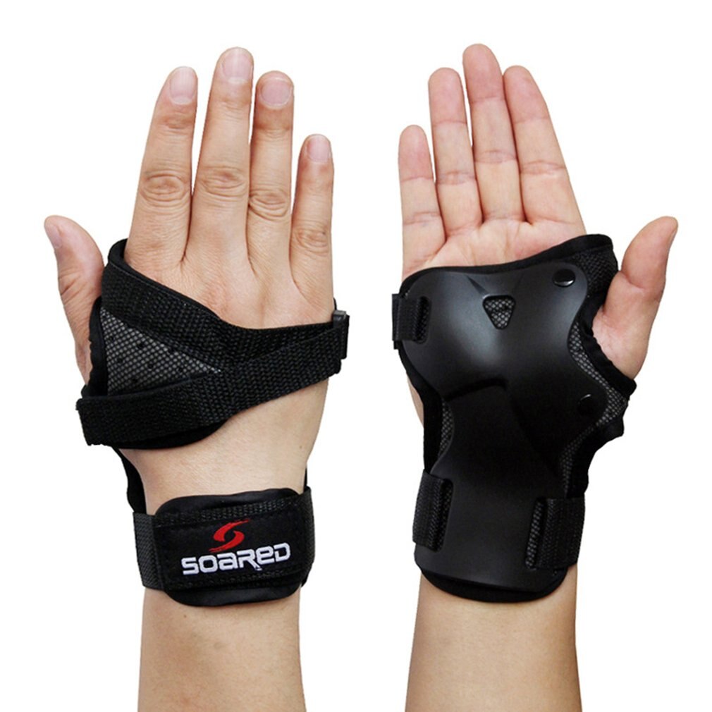 Hommes femmes protège-poignets Support paume coussinets protecteur pour patinage en ligne Ski Snowboard rouleau Gear Protection protège-main