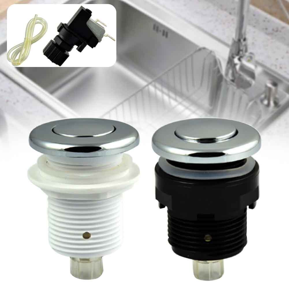 Internal Bathtub Accessory Mini Garbage Disposal Control System Corrosion Resistance Replacement Parts Air Switch Button Pushing