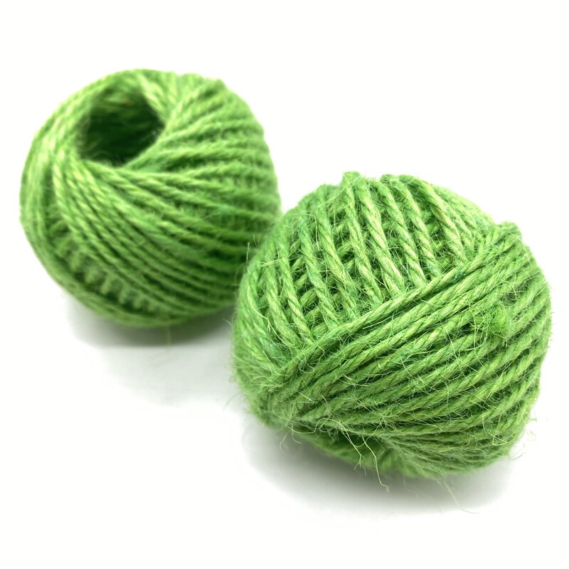 25Meter/roll Natural Hessian Burlap Jute Twine Rope for Wedding Party Decor Ribbon for DIY Party Craft Decorations: 03