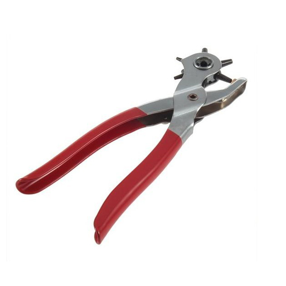 NINGYER Set van 15 stuks gatenijzerset, leer 0,5 mm tot 6 mm, ronde stalen holle punchset met 1 rubberen hamer, geschikt voor leer, horlogebandje, afdichtingsriem, stof (15 maten
