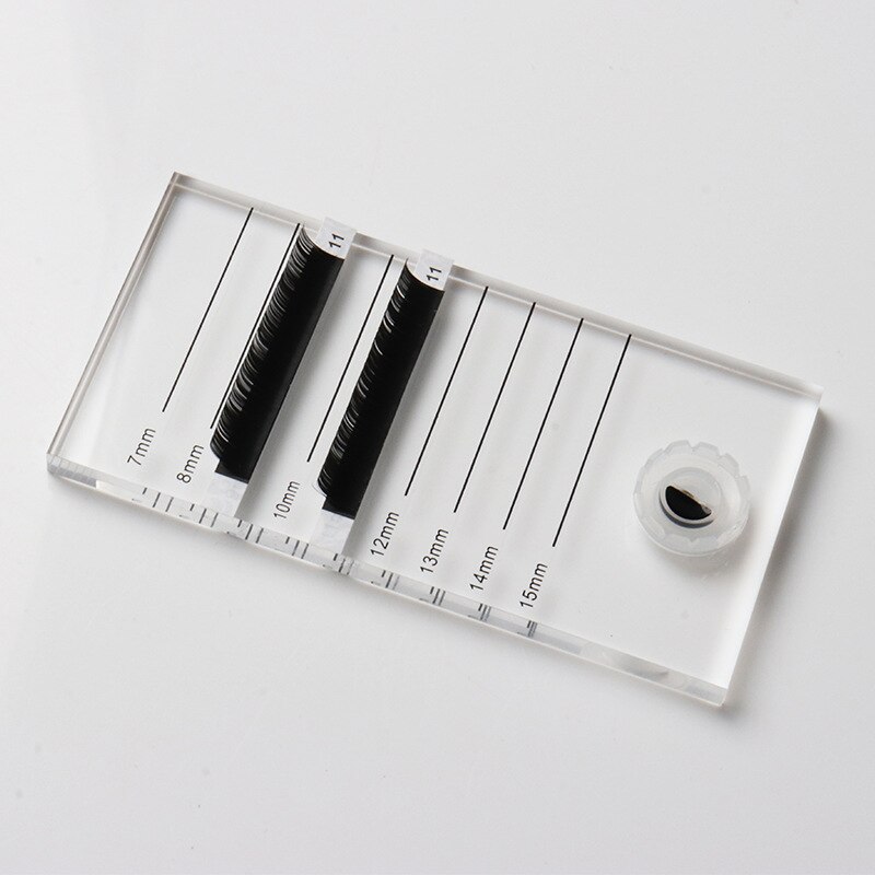 False Eyelash Extension Stand Pad Pallet Lashes Holder Lash Extension Supplies With Tick Mark Blossom Cup Lash Extension Tools