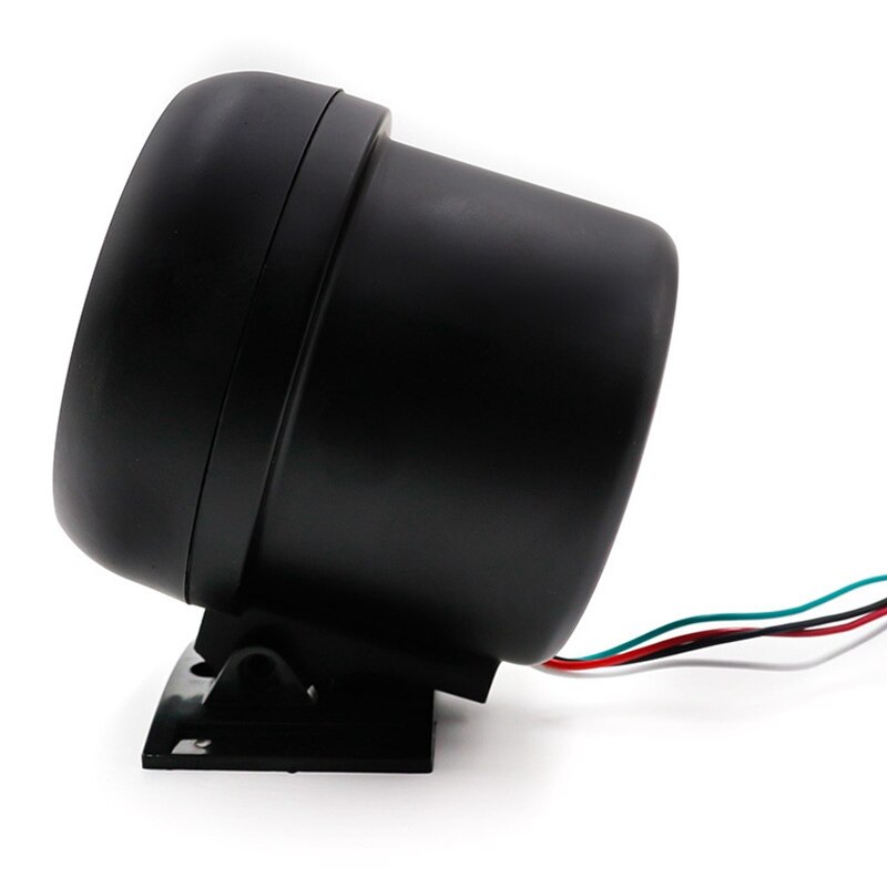 CNSPEED 95Mm Racing Car Tachometer 0-8000 RPM 12V Blue LED Adjustable Tachometer Only for 4/6/8 Cylinder Car