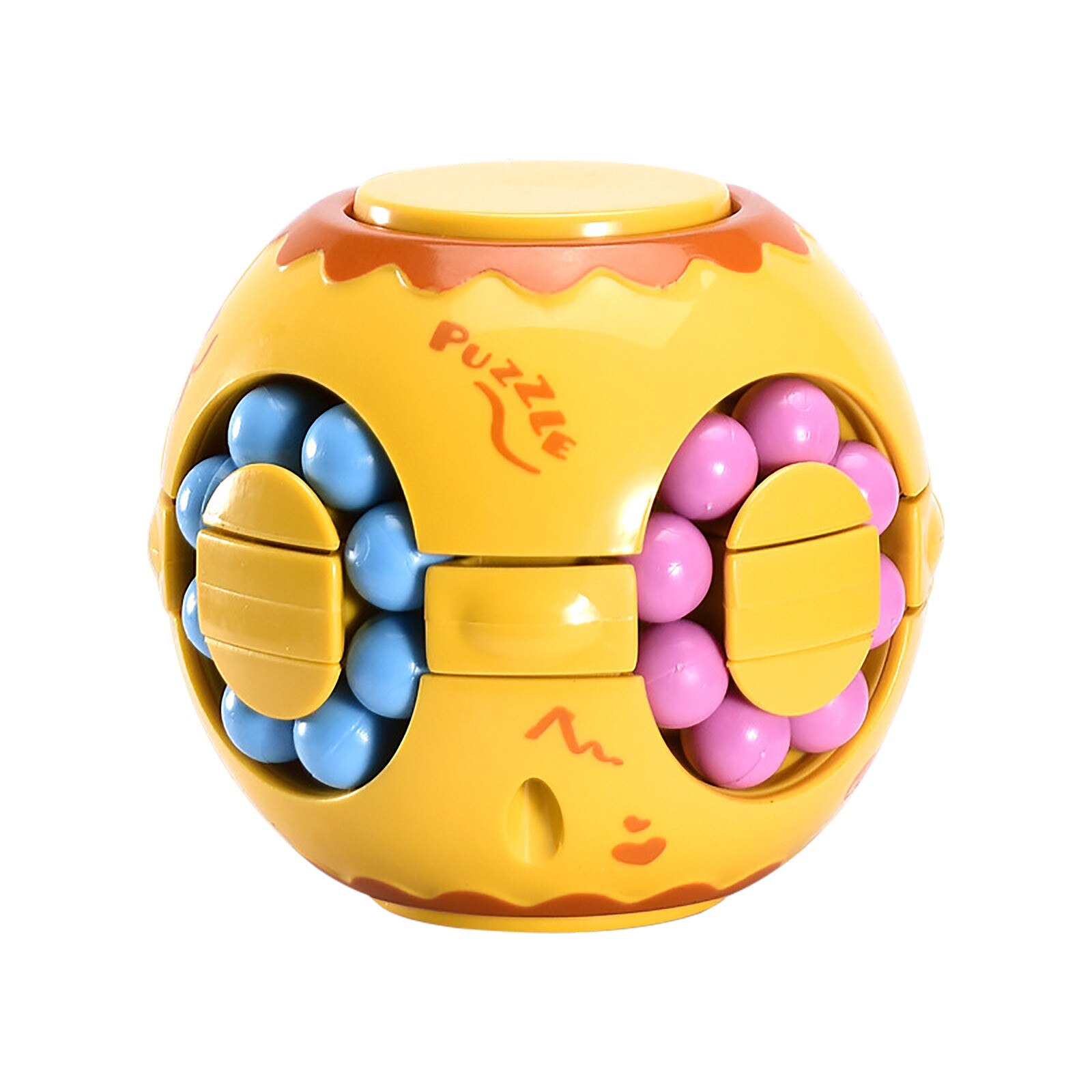 антистресс Colorful Educational Toys For Children Antistress Speed Fidget Toys Stickerless Anti Estress Magic Puzzles Spinner: C