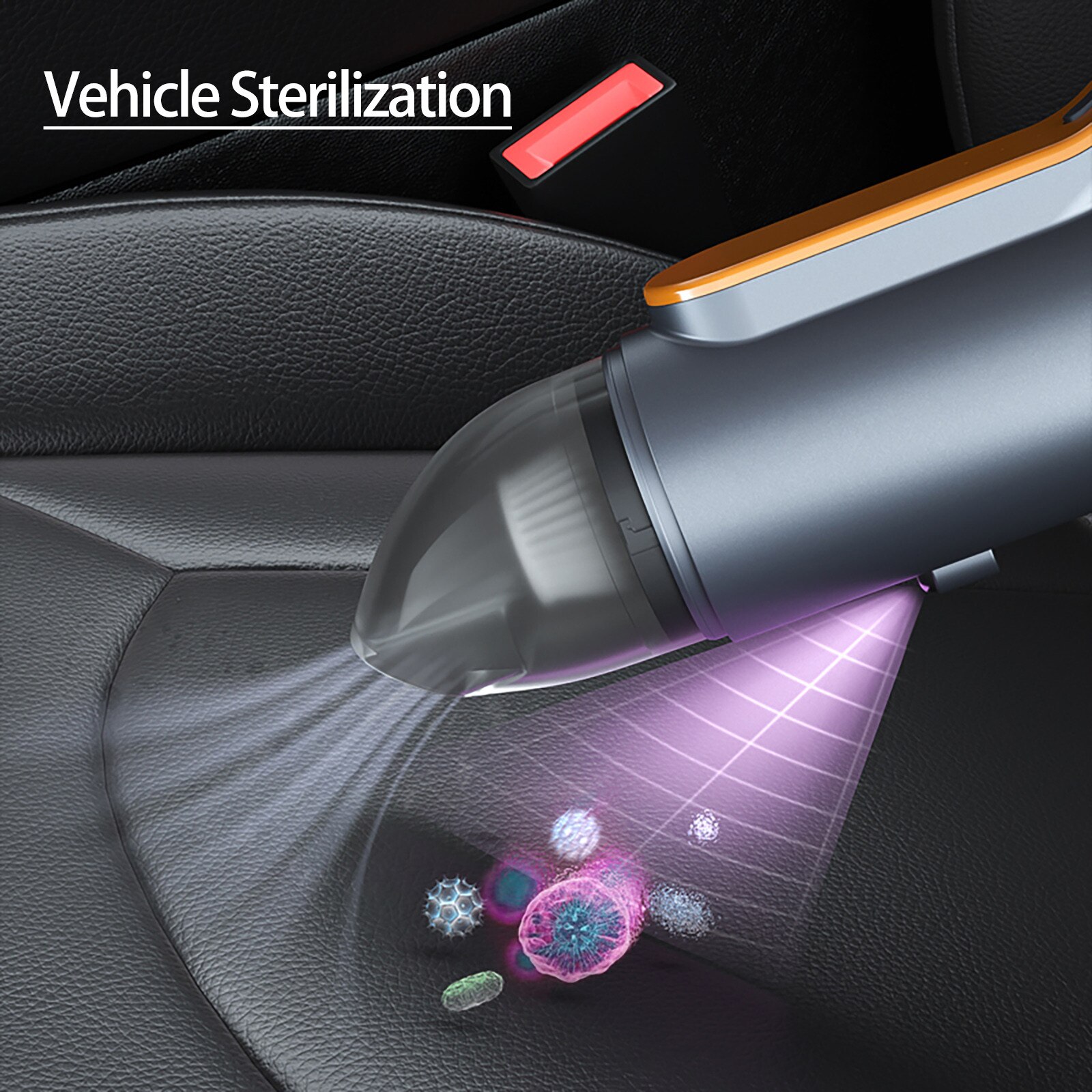 Handheld Vacuum Cleaner Powerful Cyclone Suction Portable Rechargeable Vacuum Cleaner 13000pa Quick Charge For Car Pet Hair