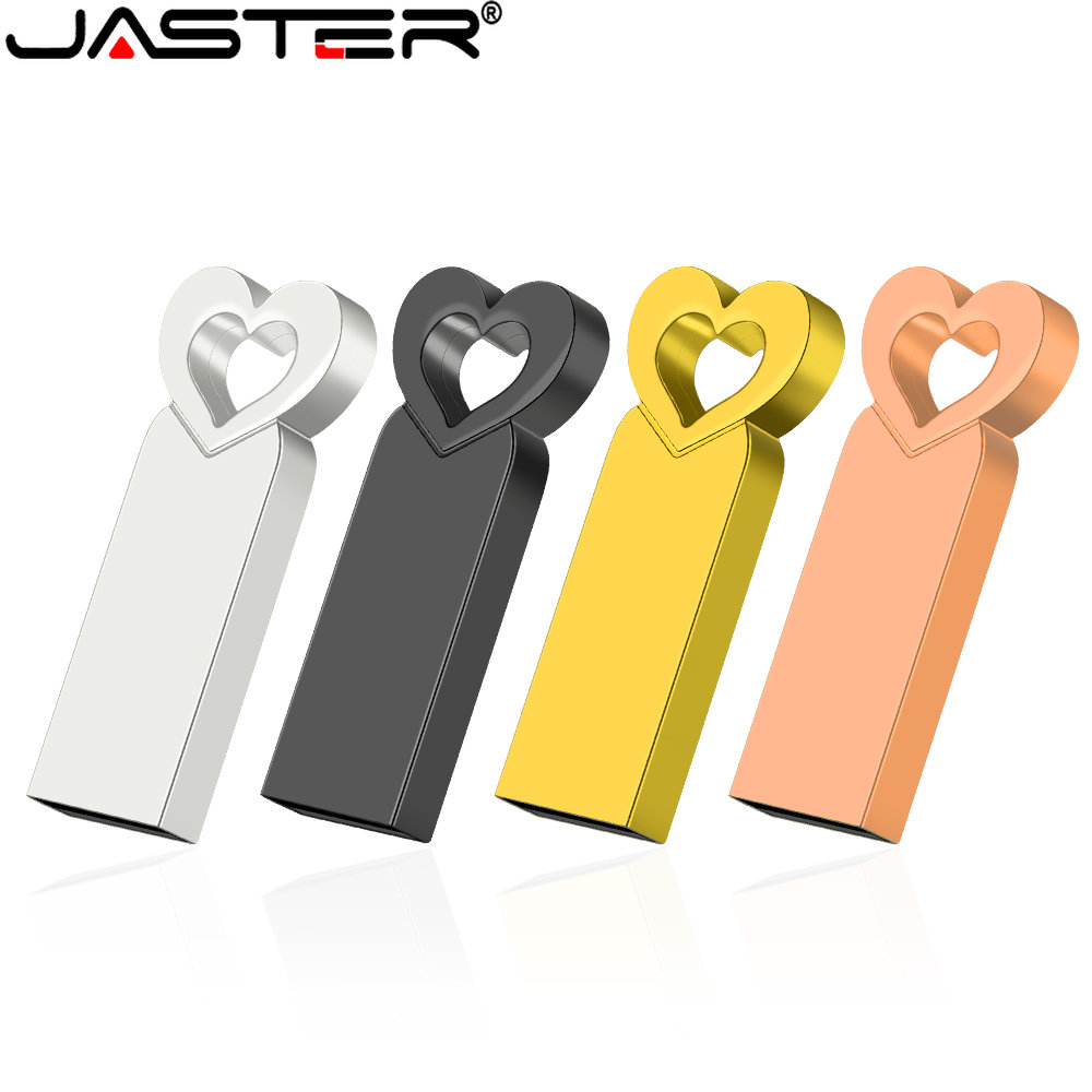 JASTER-memoria USB de alta velocidad, Pendrive de 64GB, 32GB, capacidad Real,