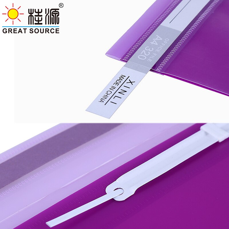 F/C Report Folder 2 Holes Clip Folder Clear Cover W250*L345mm (9.85" * 13.58")(36PCS)