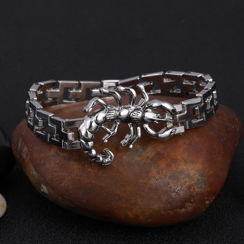 Neue Männer Edelstahl Armbinde &Ampere; Armreifen Schädel Männer Schmuck Zubehör Männlichen Punk Charme Armbinde Armbinde pulseira: SL513