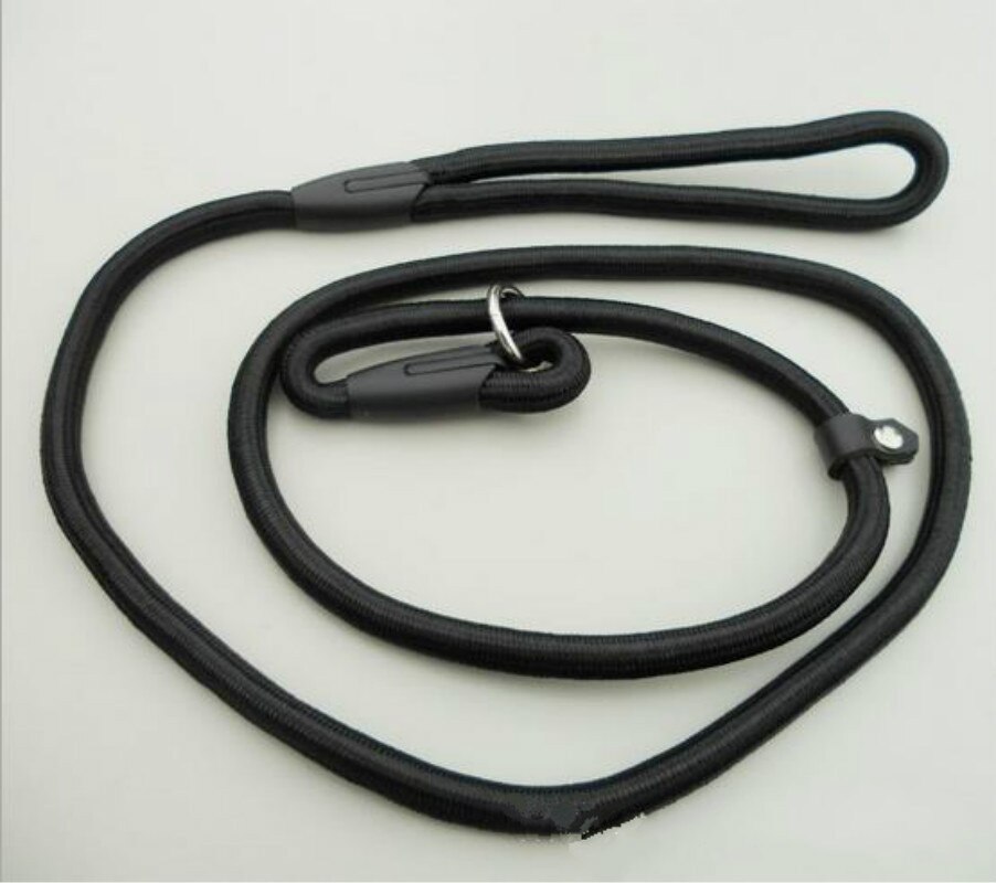 Nylon Dog Training Leash Dogs P Chain Slip Collar Walking Leads Rope For Small Medium Breeds Chihuahua Teddy