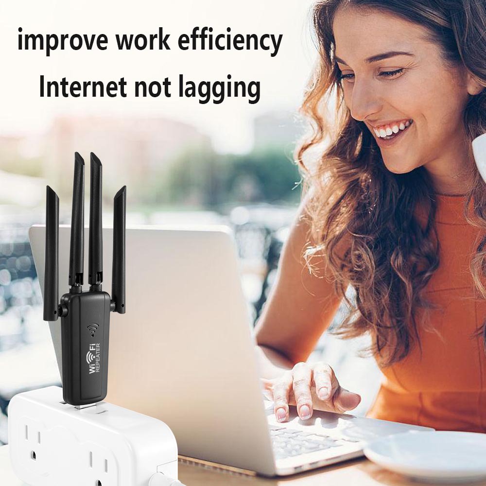 2.4G 300 Mbps Draadloze USB WiFi Repeater 4 Antenne Wifi Lange Range Extender Wi-Fi Signaalversterker Thuis netwerk Adapter voor PC