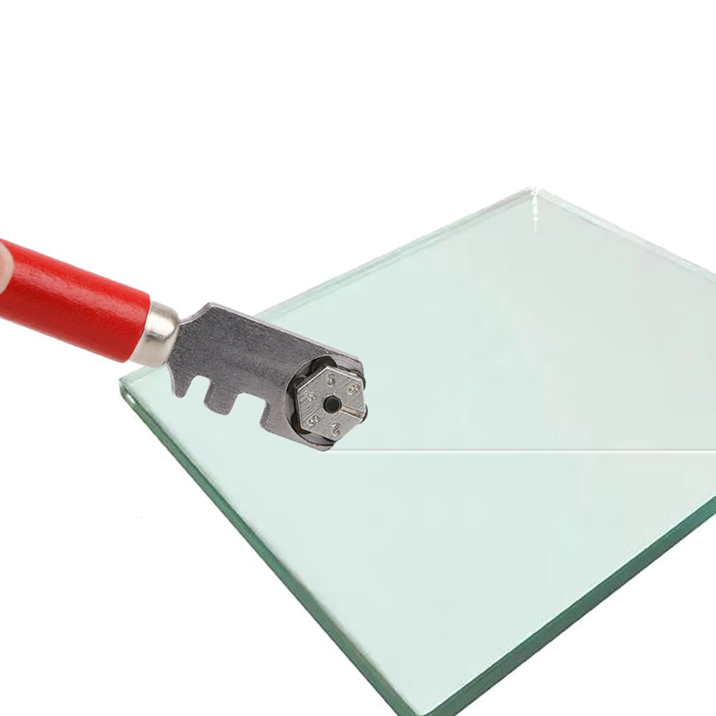 Cortador de azulejo de vidro profissional para janela, ferramenta manual, faca de vidro portátil, 130mm, 1 peça