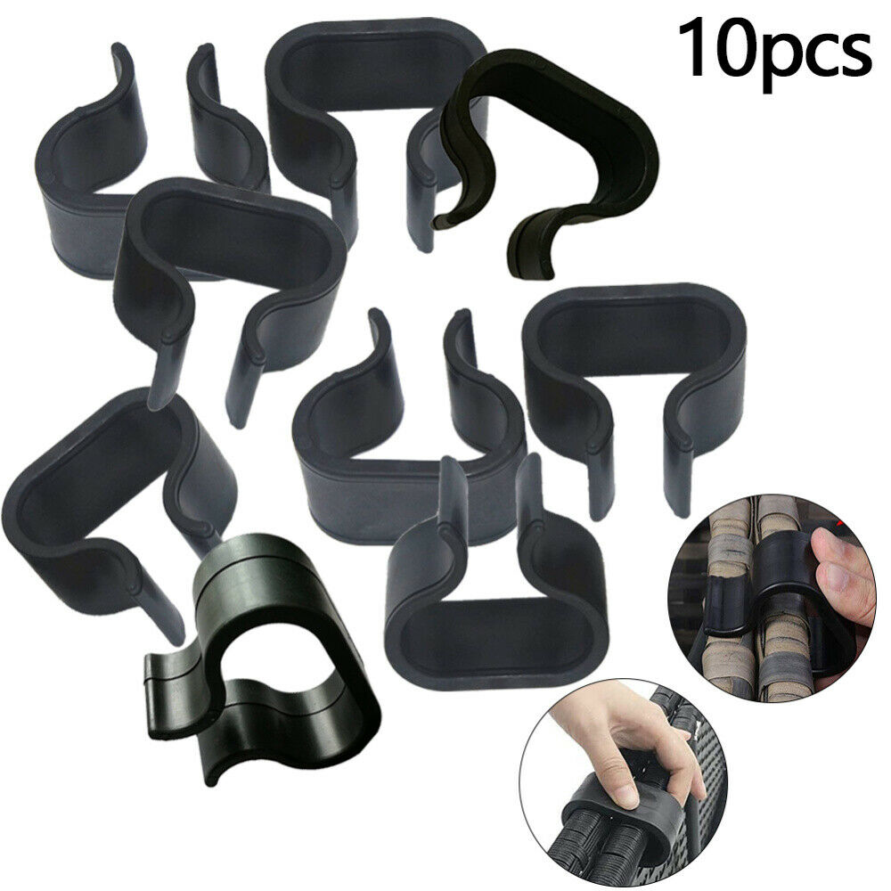 10 pcs Outdoor Patio Wicker Furniture Alignment Sofa Rattan Chair Sofa Fasteners Clip Sectional Connector