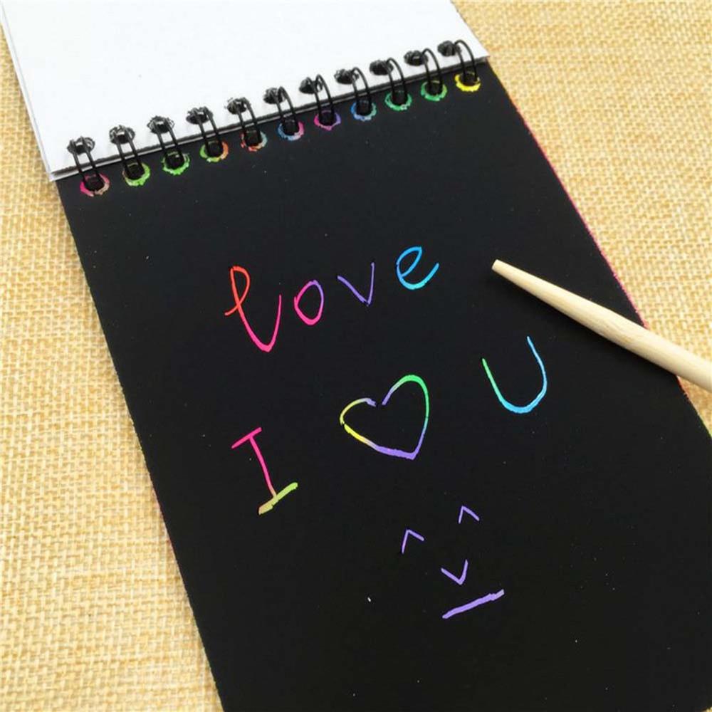 Drawing Painting Graffiti Diy Graffiti Blank Page Notebook Painting Eye Protect Coil Binding Good For Painting And Graffiti
