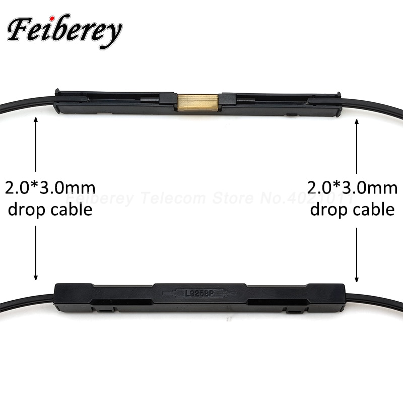 Fiber Optic Mechanical Splice FTTH Fast Connector Adapter 10...