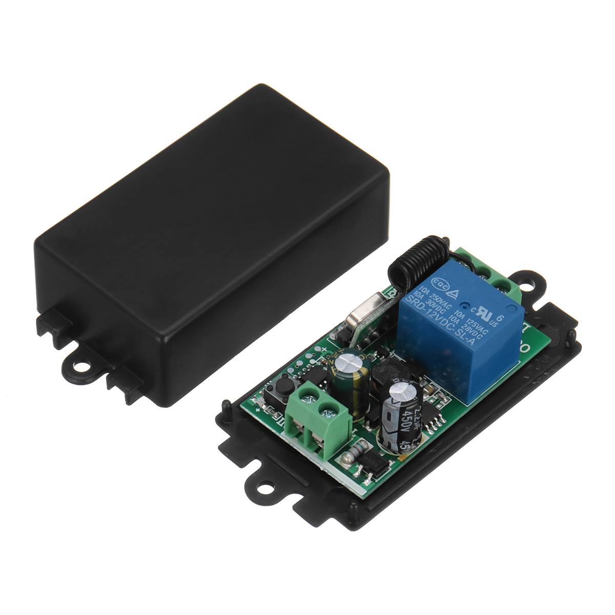 Smart Home Diy Wall Wireless Panel Transmitter LED Light Lamp Remote Control Switch 1/2/3-Way 315MHz/433MHz With Receiver Module: Receiver Module