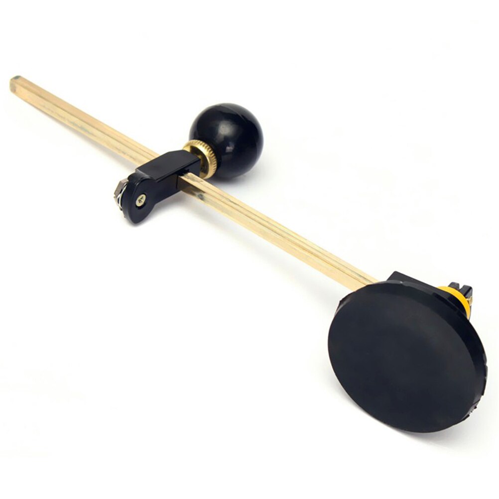 Coupe-verre à 6 roues, 40cm, compas à molette, coupe circulaire avec ventouse circulaire, outils de coupe professionnels, coupe-bouteille en verre