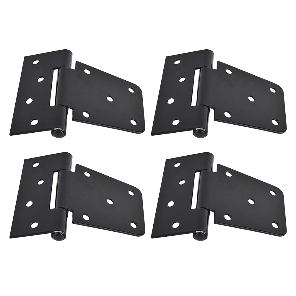 4pcs T Barn Storage Hinges Square Barn Door Hinges Metal Gate Door Hinges