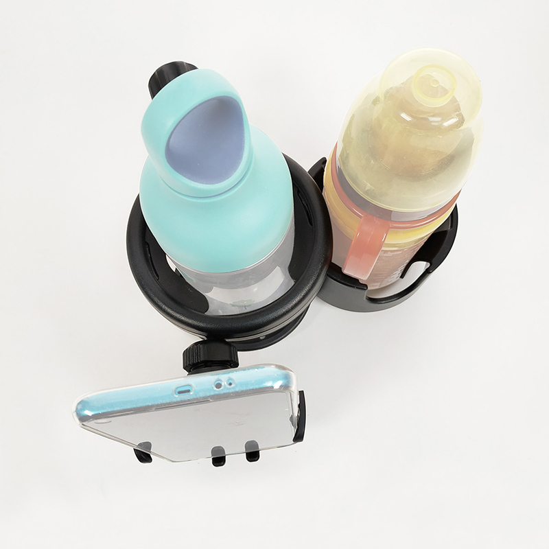 Universele Bekerhouder Voor De Meeste Kinderwagen Fiets Verstelbaar 3 In 1 Fles Mobiele Telefoon Houder Baby Buggy Accessoires