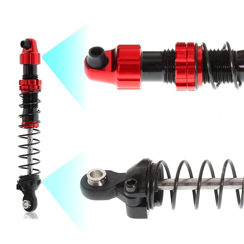 Kit d'amortisseurs de mise à niveau de voiture RC FRIHA-2PCS, pour 1/10 SCX10 Axials RC, accessoires de mise à niveau de voiture
