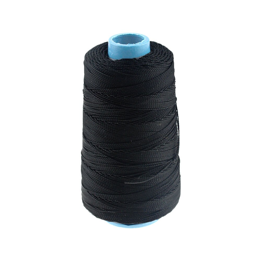 Hilo de nailon para cometa, accesorio de cera para zapatos, pesca, Camping, herramientas de costura, 0,8mm, 300 metros, 1 ud.: black