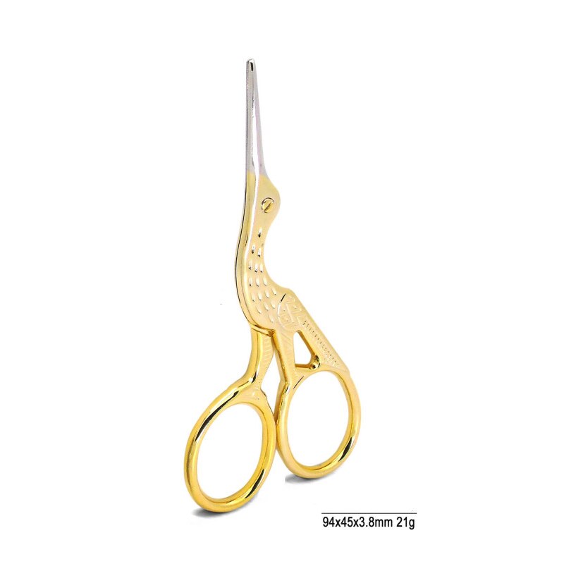 1 pedaço Portátil Tesoura de Aço Inoxidável Mini Tesoura Sobrancelha Eye Brow Cortador Clipper Tesouras para Cabelo Ferramenta de Beleza: 1