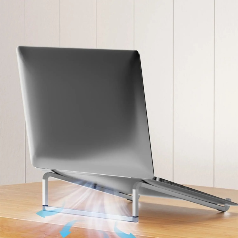 Portable Laptop Stand Aluminum Alloy Support Computer Bracket Ultra light Foldable Non-slip Notebook Holder for Macbook Air Pro