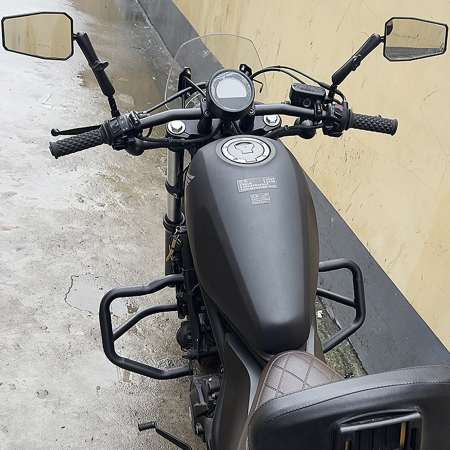 Espelho retrovisor dobrável universal para motocicleta