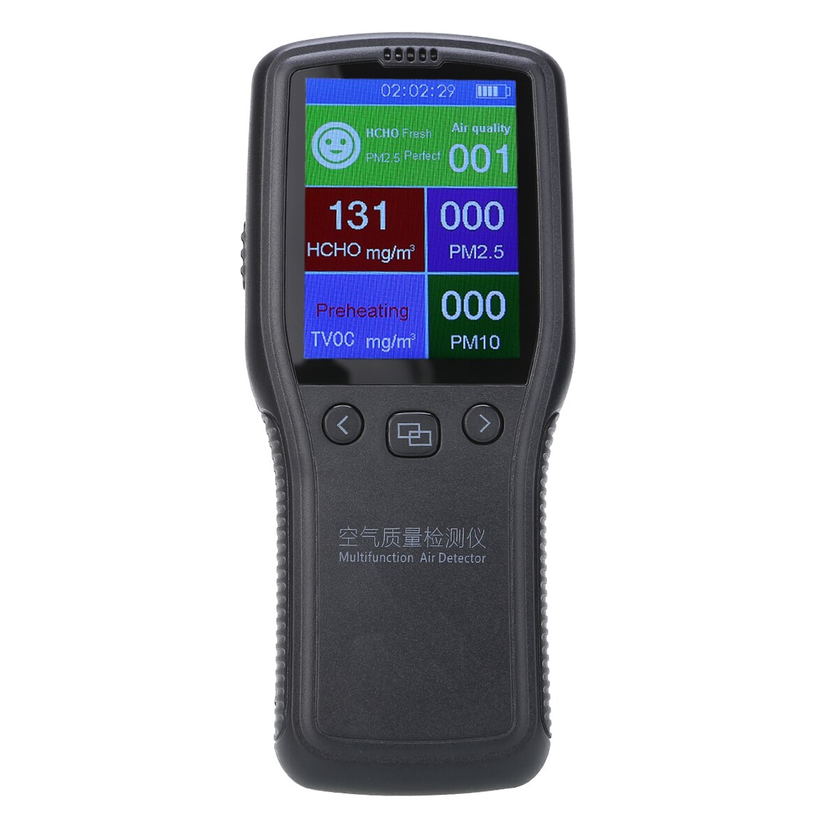 PM2.5 Air Detector Monitor Digital Measurement Instrument for Supervising PM10 TVOC HCHO Formaldehyde Air Tester